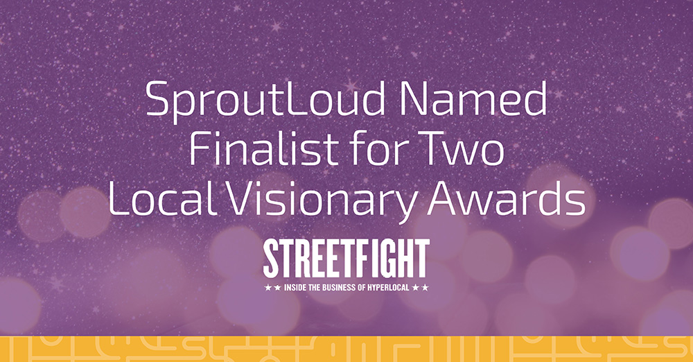 SproutLoud Named Finalist for Two Local Visionary Awards