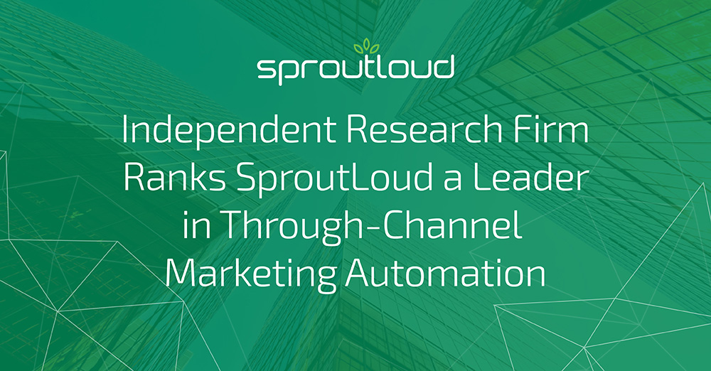 Independent Research Firm Ranks SproutLoud a Leader in TCMA