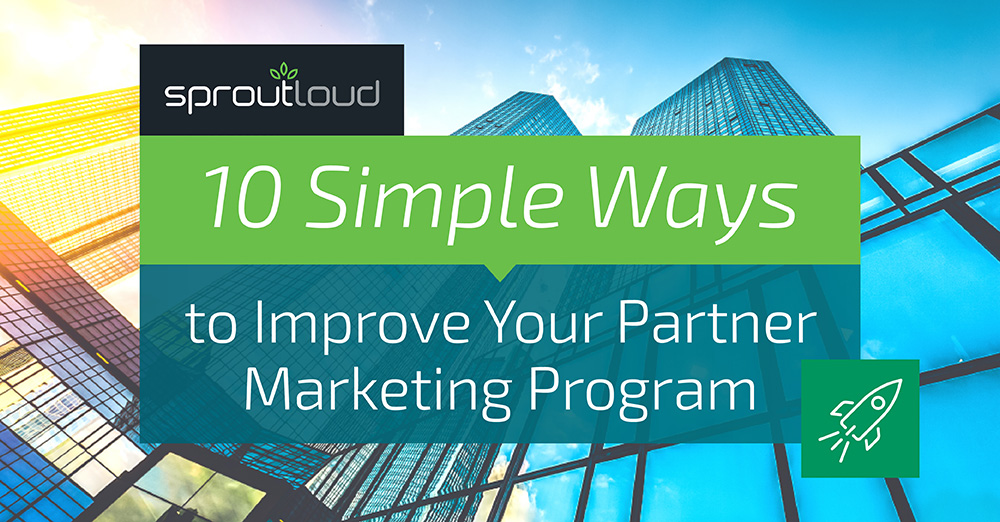10 Simple Tips to Improve Your Partner Marketing Program