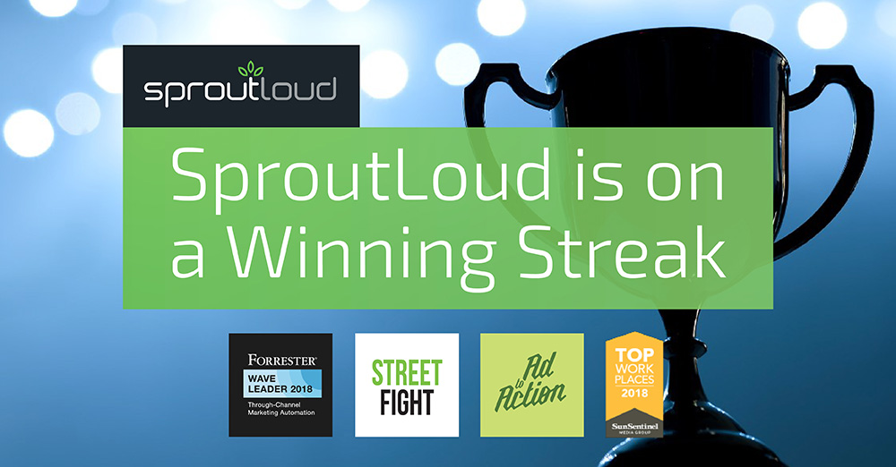SproutLoud is on a Winning Streak