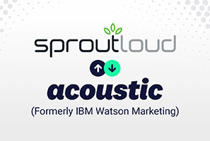 SproutLoud and Acoustic Announce Strategic Go-to-Market Partnership for Distributed Marketing