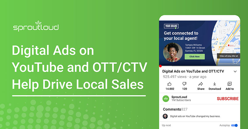 Digital Ads on YouTube and OTT-CTV Help Drive Local Sales