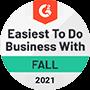 G2 Fall 2021 - Easiest to do business with