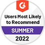 SproutLoud - Users Most Likely to Recommend for Marketing Resource Management - G2 Summer 2022 Report