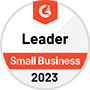 Leader - Small Business - in Through Channel Marketing - G2 Winter 2023 Report